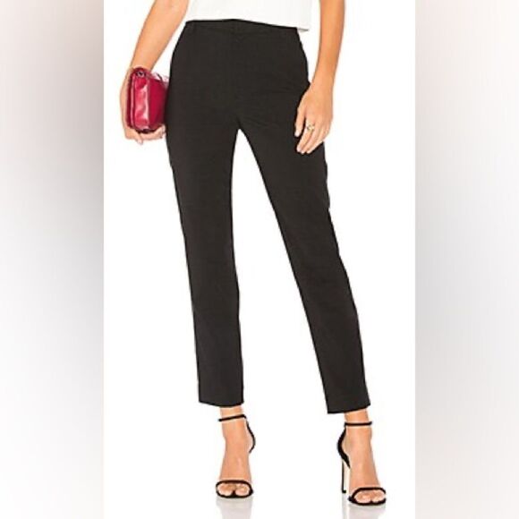 Vince Tapered Trouser in Black Sz 8 - Picture 1 of 8